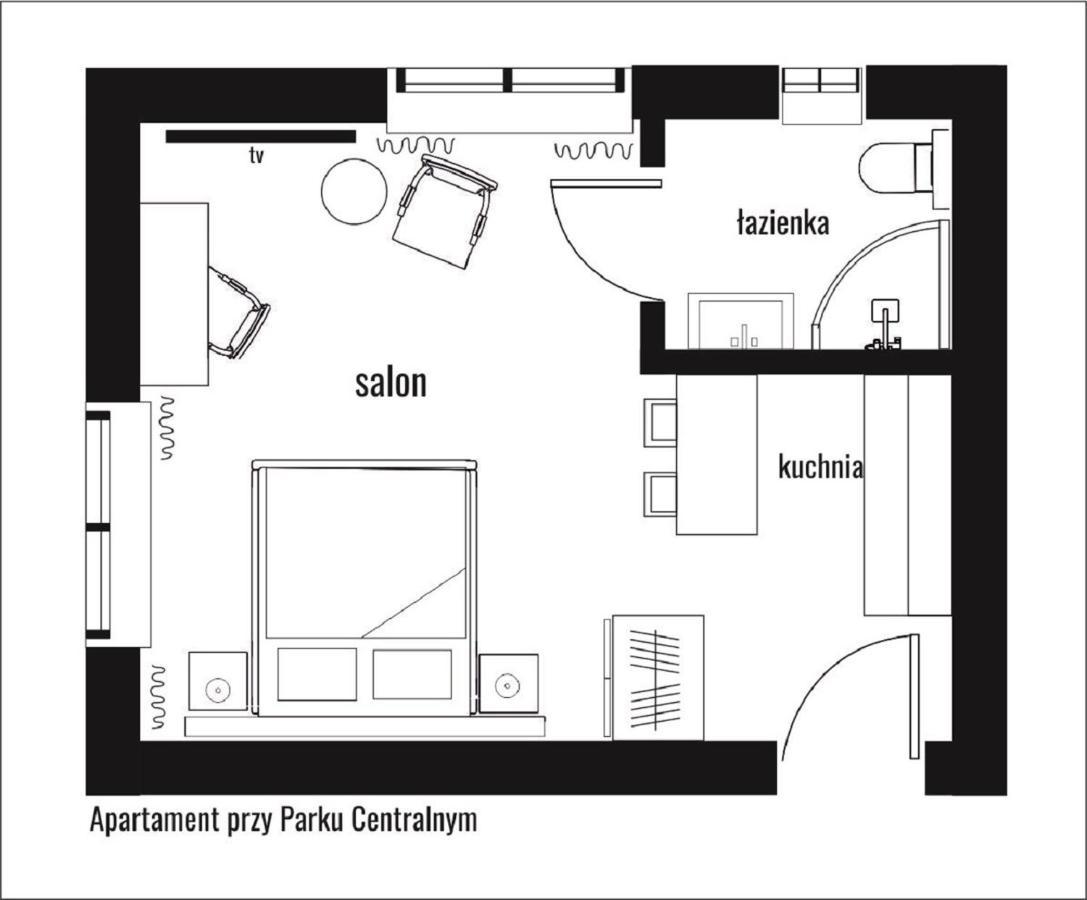 Dk Premium Przy Parku Centralnym Olsztyn  Kültér fotó